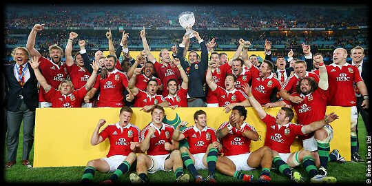 British & Irish Lions 2013 Winners